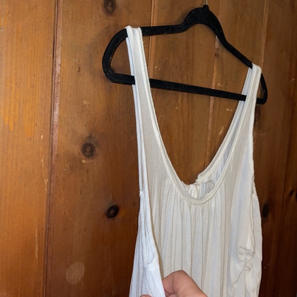 FREE PEOPLE flutter sleeve open shoulder balloon sleeve ruffle lose blouse - Picture 5 of 7